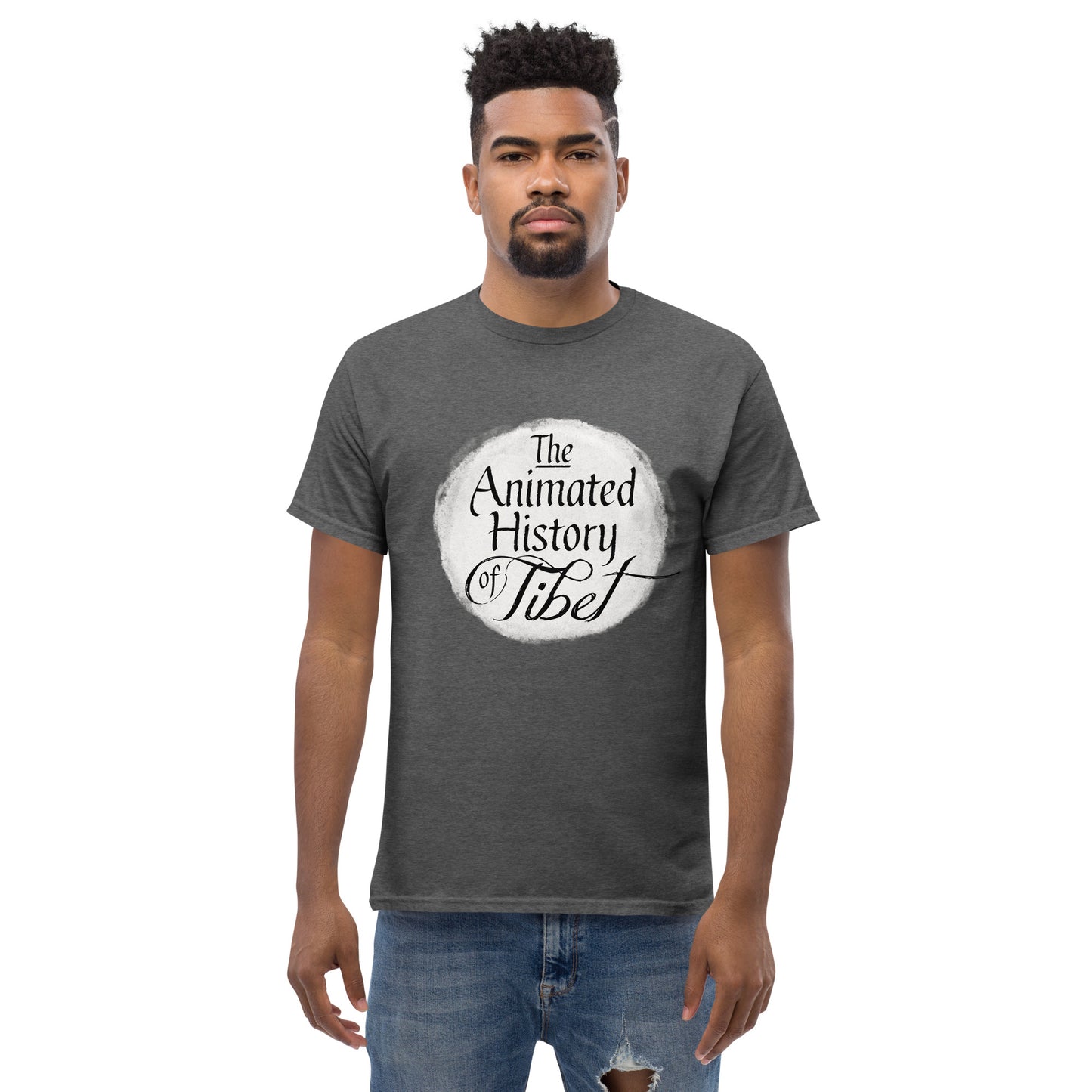 Animated History of Tibet men's classic tee