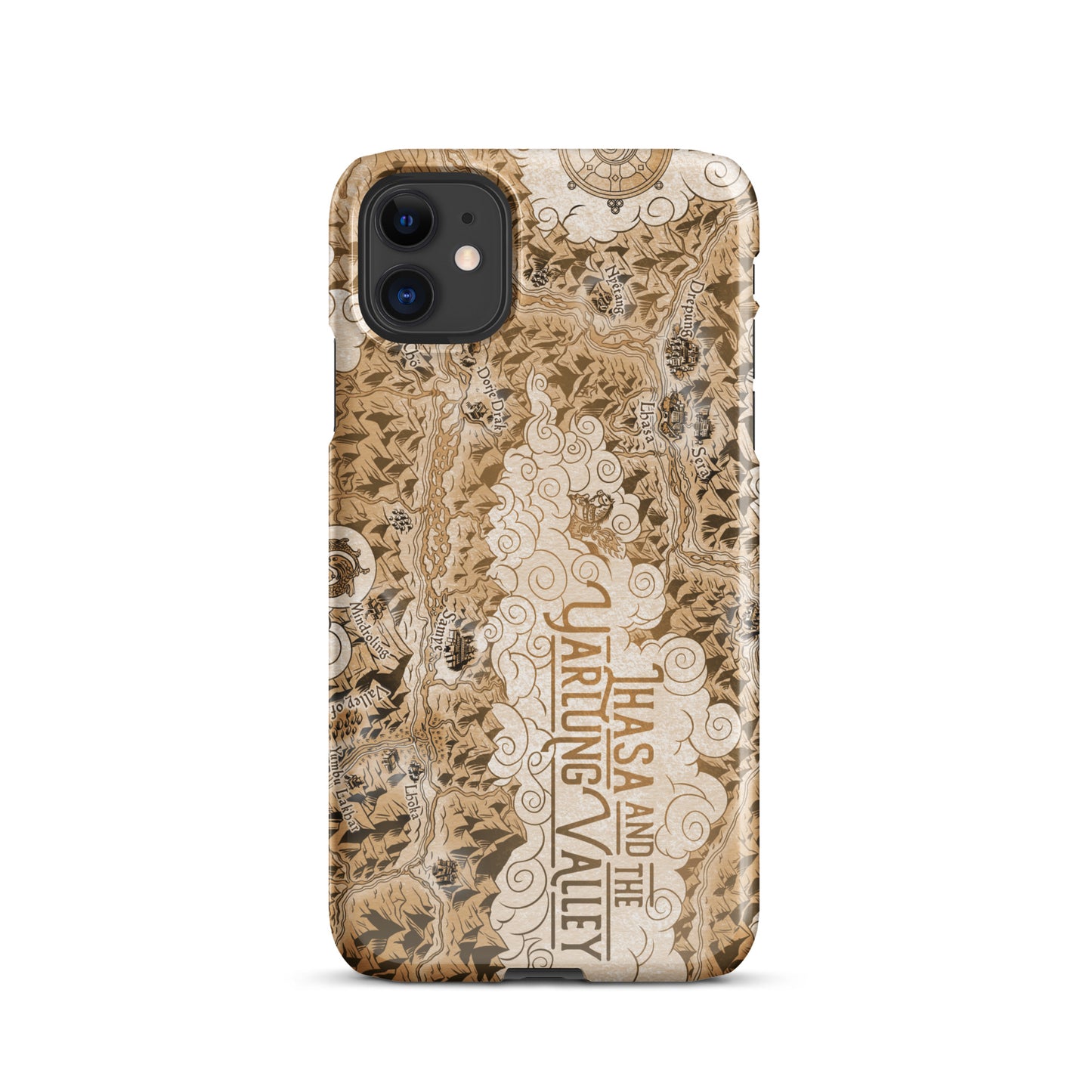 Lhasa and the Yarlung Valley illustrated snap case for iPhone®