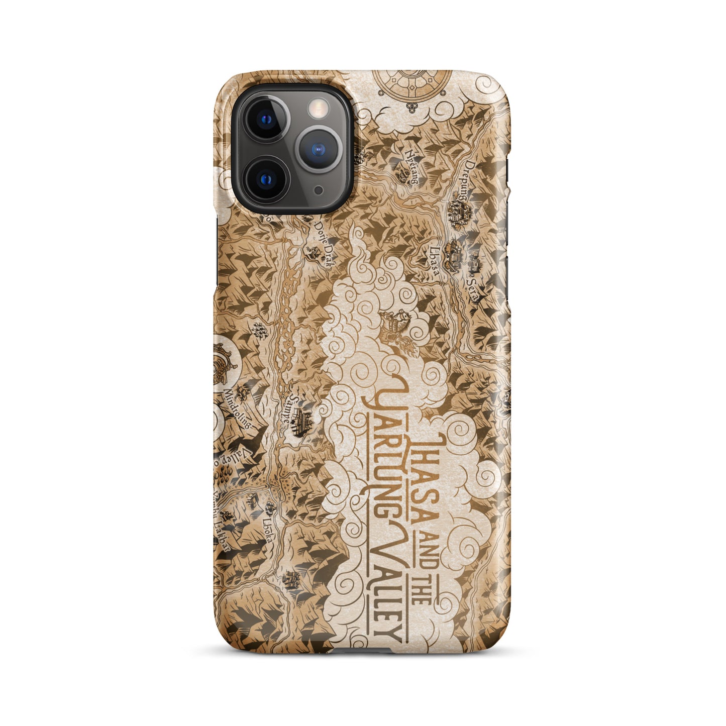 Lhasa and the Yarlung Valley illustrated snap case for iPhone®