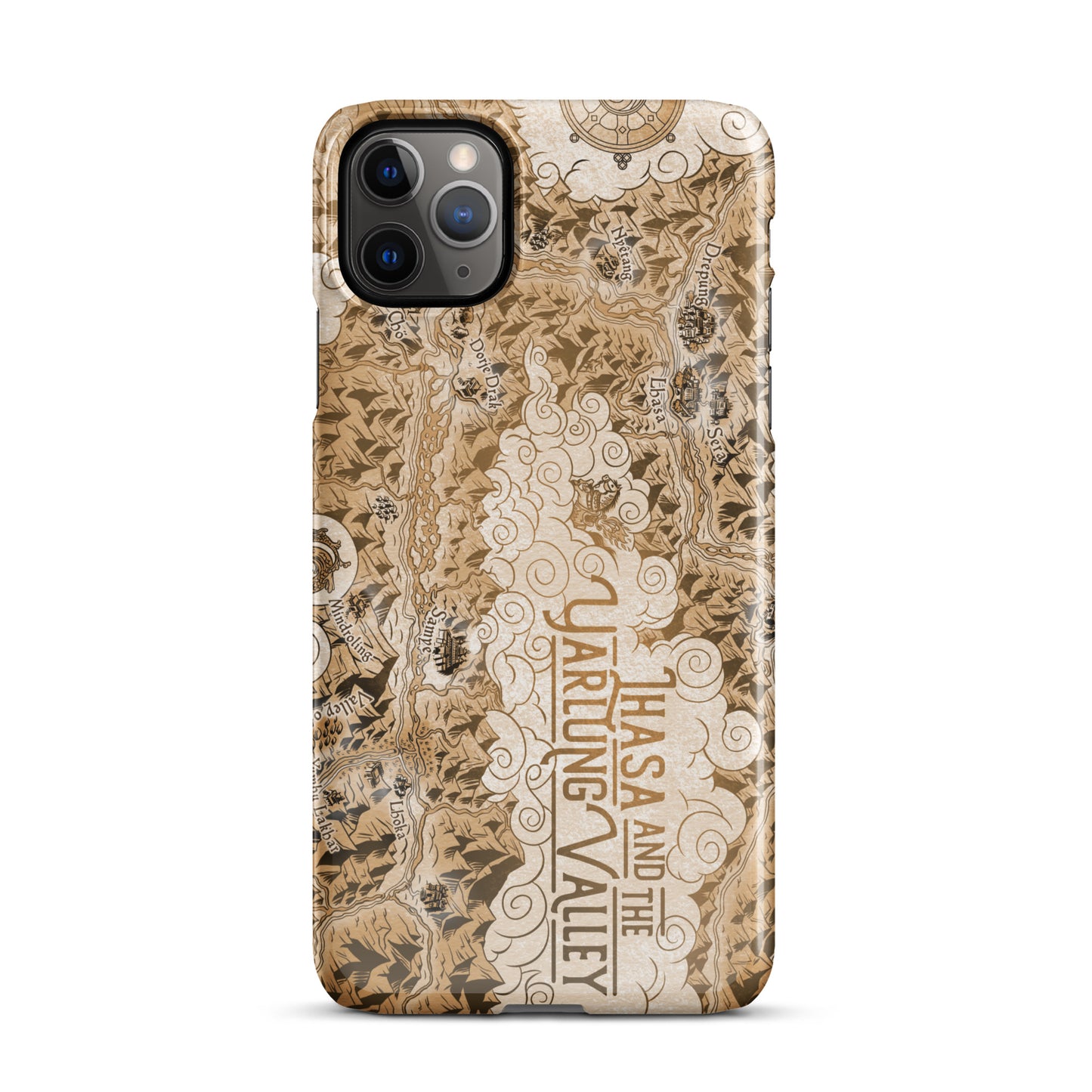 Lhasa and the Yarlung Valley illustrated snap case for iPhone®