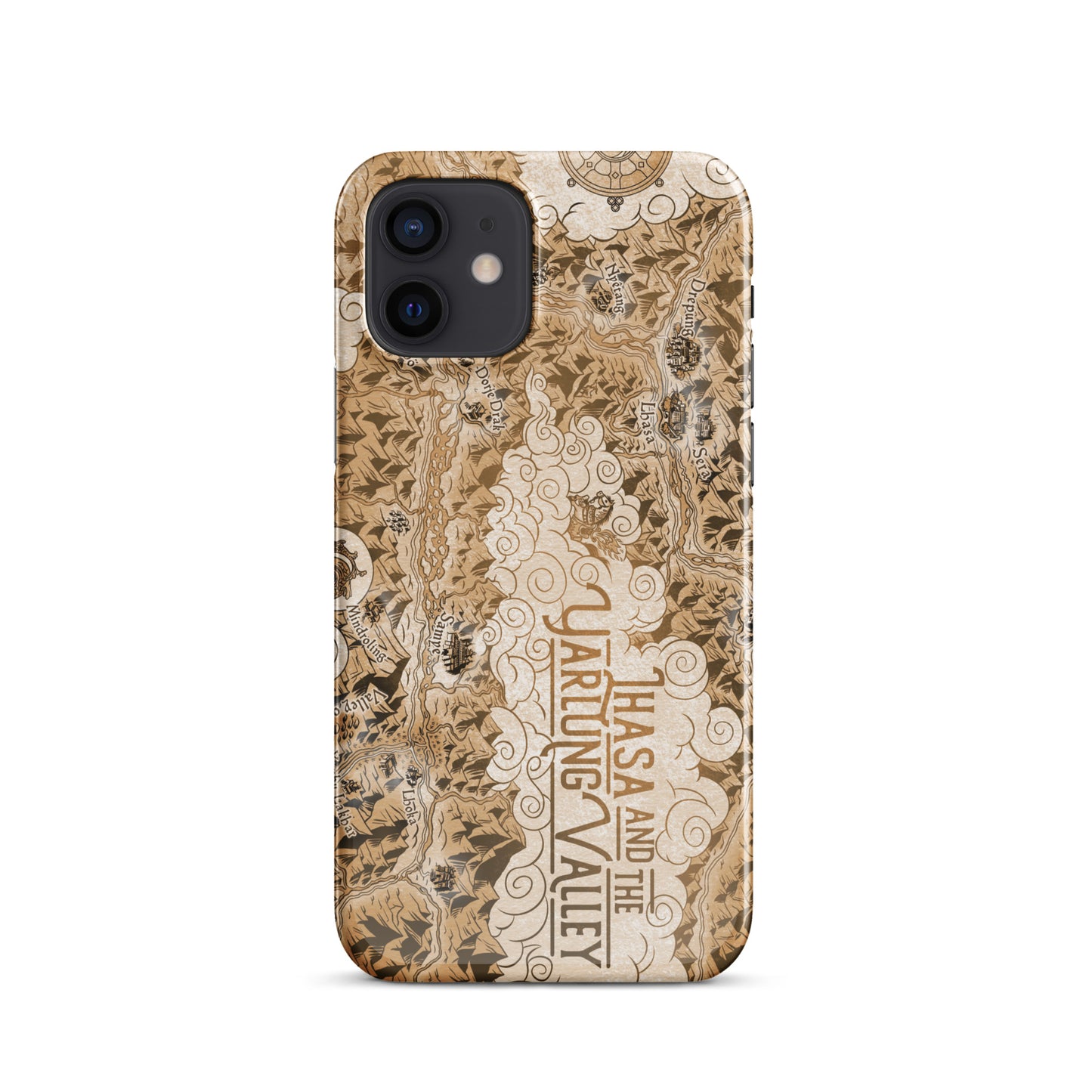 Lhasa and the Yarlung Valley illustrated snap case for iPhone®