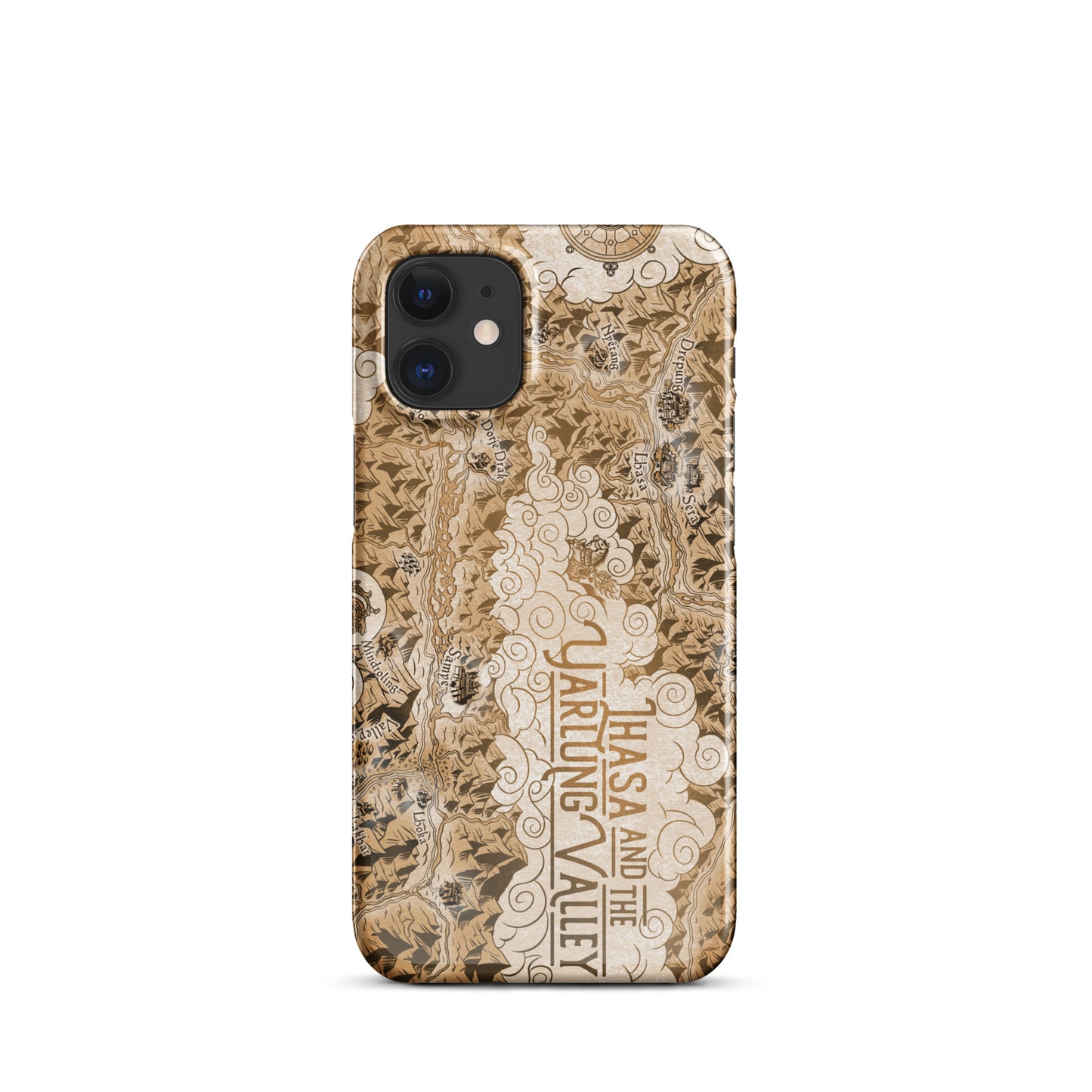 Lhasa and the Yarlung Valley illustrated snap case for iPhone®