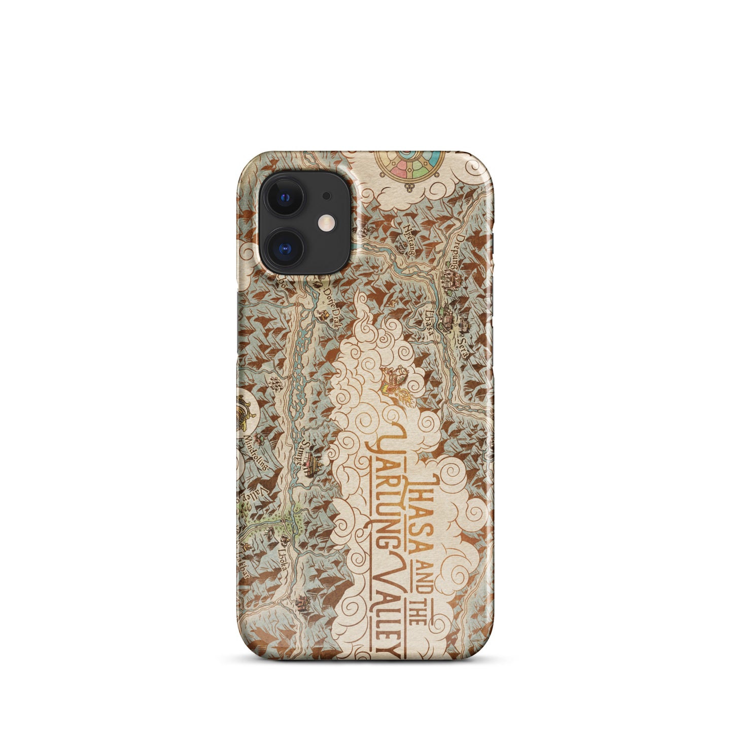 Lhasa and the Yarlung Valley illustrated snap case for iPhone® (color)