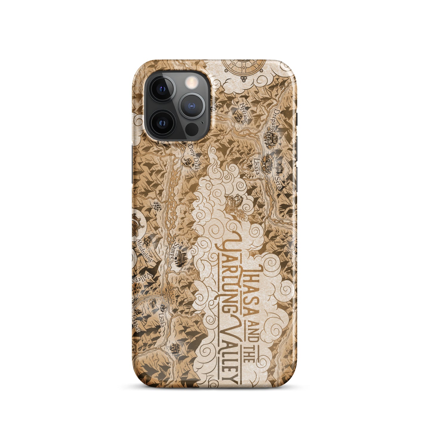 Lhasa and the Yarlung Valley illustrated snap case for iPhone®
