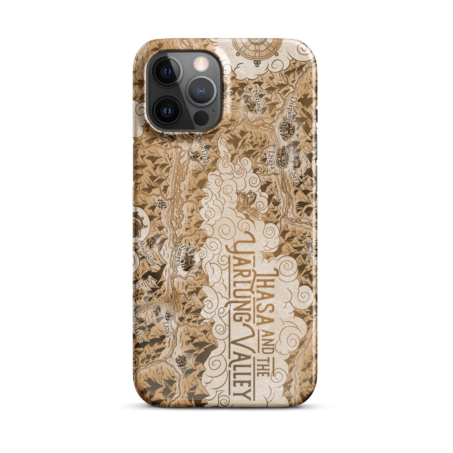 Lhasa and the Yarlung Valley illustrated snap case for iPhone®