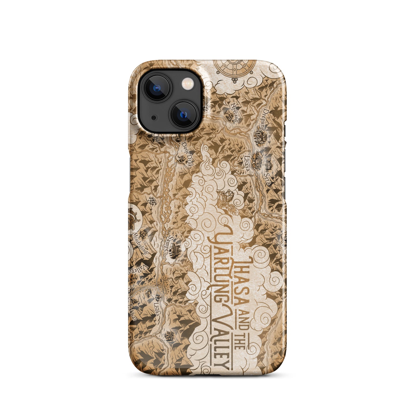 Lhasa and the Yarlung Valley illustrated snap case for iPhone®