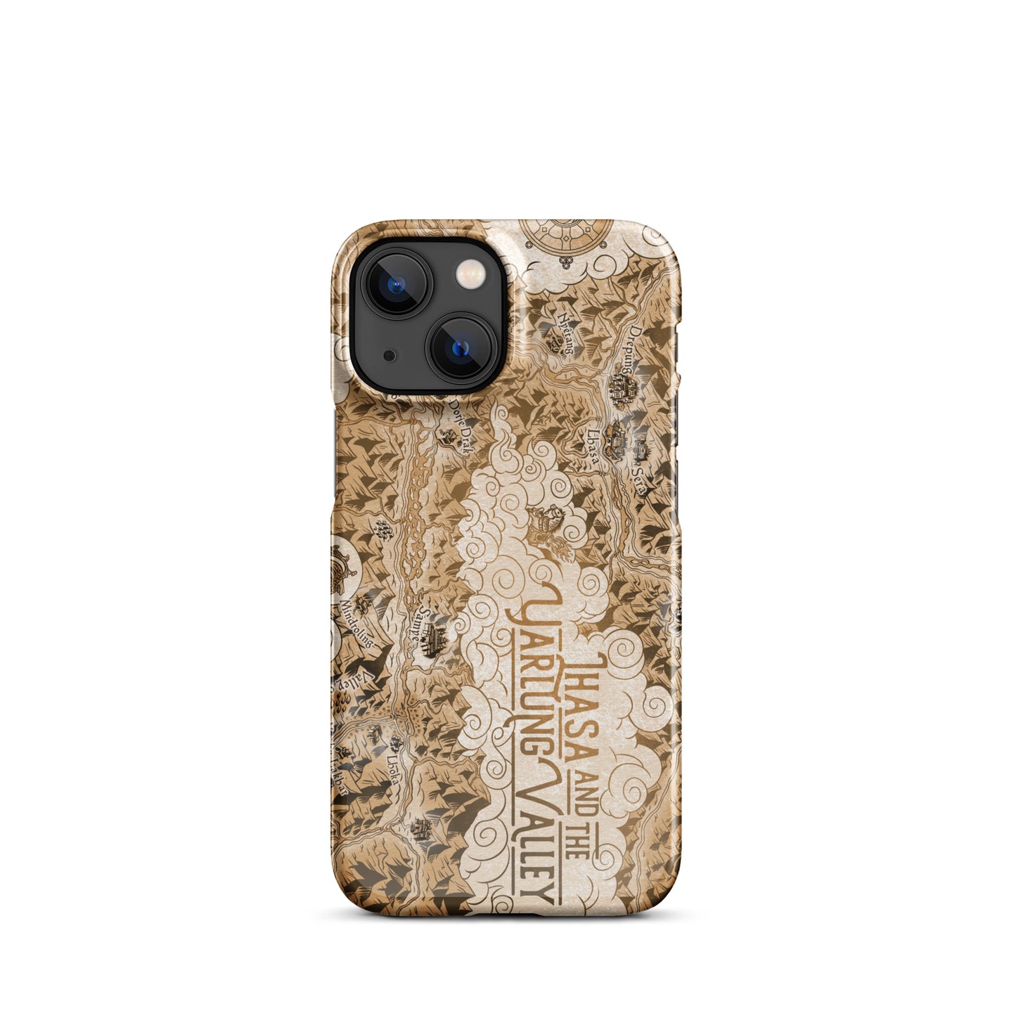 Lhasa and the Yarlung Valley illustrated snap case for iPhone®