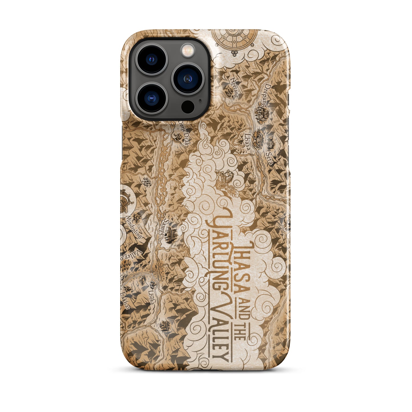 Lhasa and the Yarlung Valley illustrated snap case for iPhone®