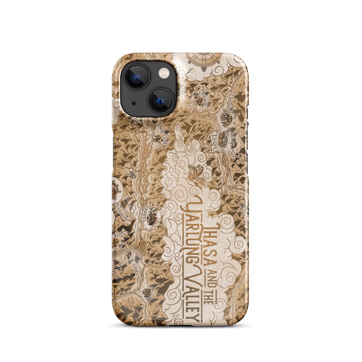 Lhasa and the Yarlung Valley illustrated snap case for iPhone®