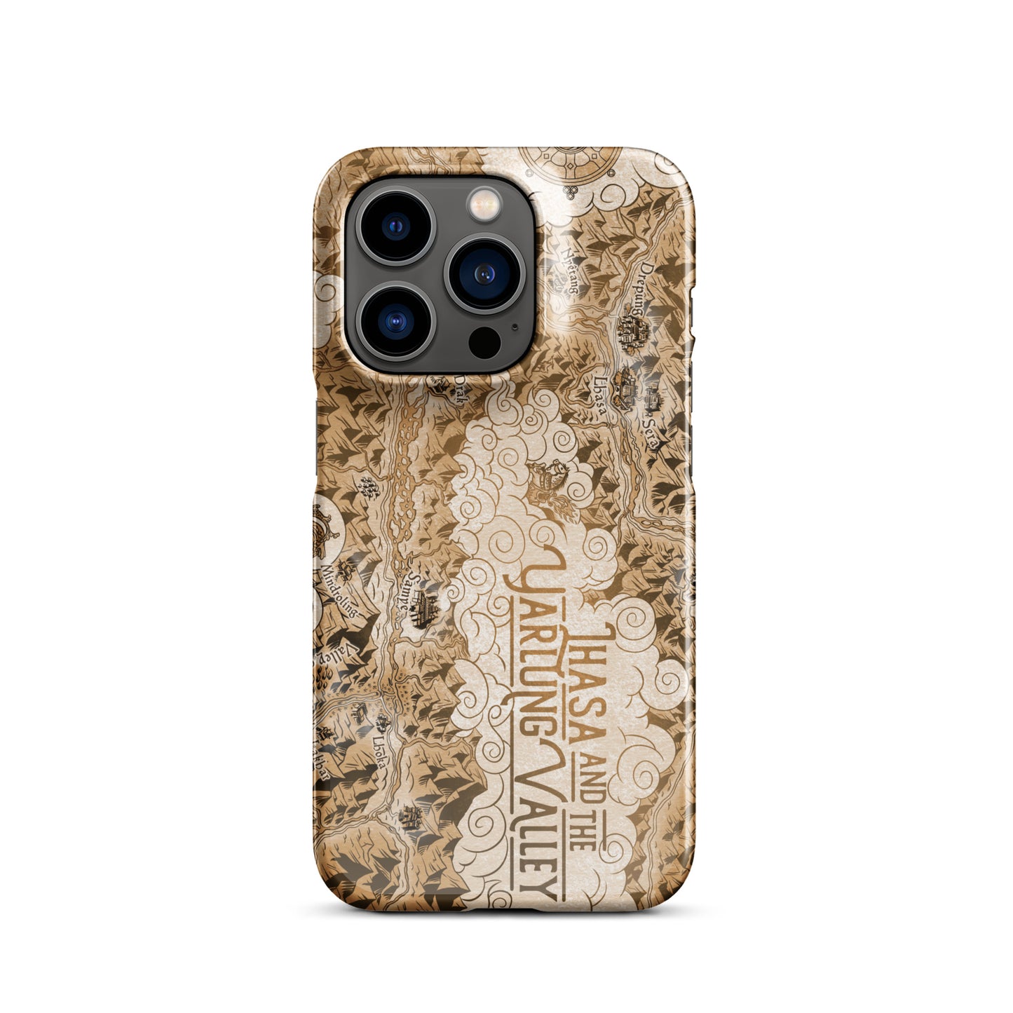 Lhasa and the Yarlung Valley illustrated snap case for iPhone®