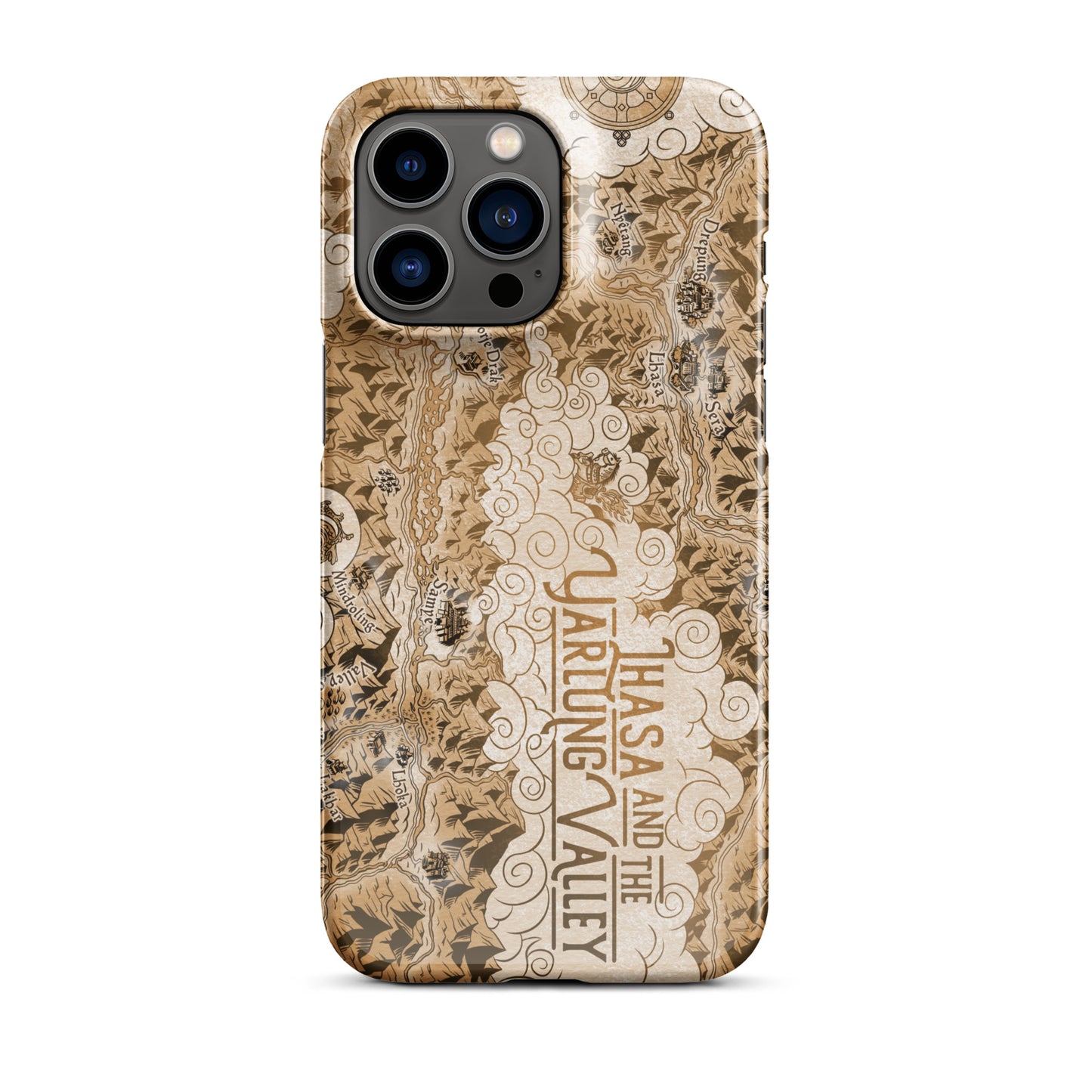 Lhasa and the Yarlung Valley illustrated snap case for iPhone®