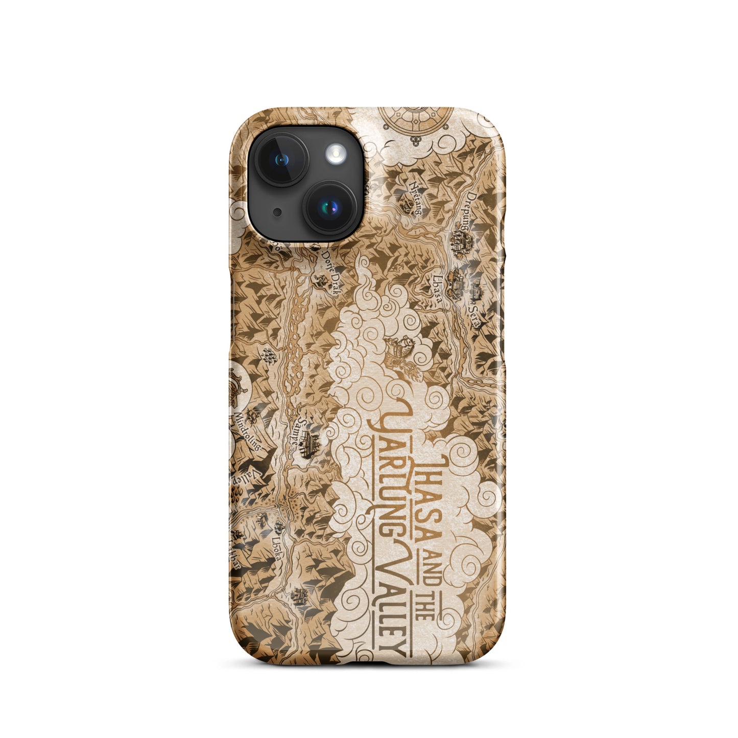 Lhasa and the Yarlung Valley illustrated snap case for iPhone®