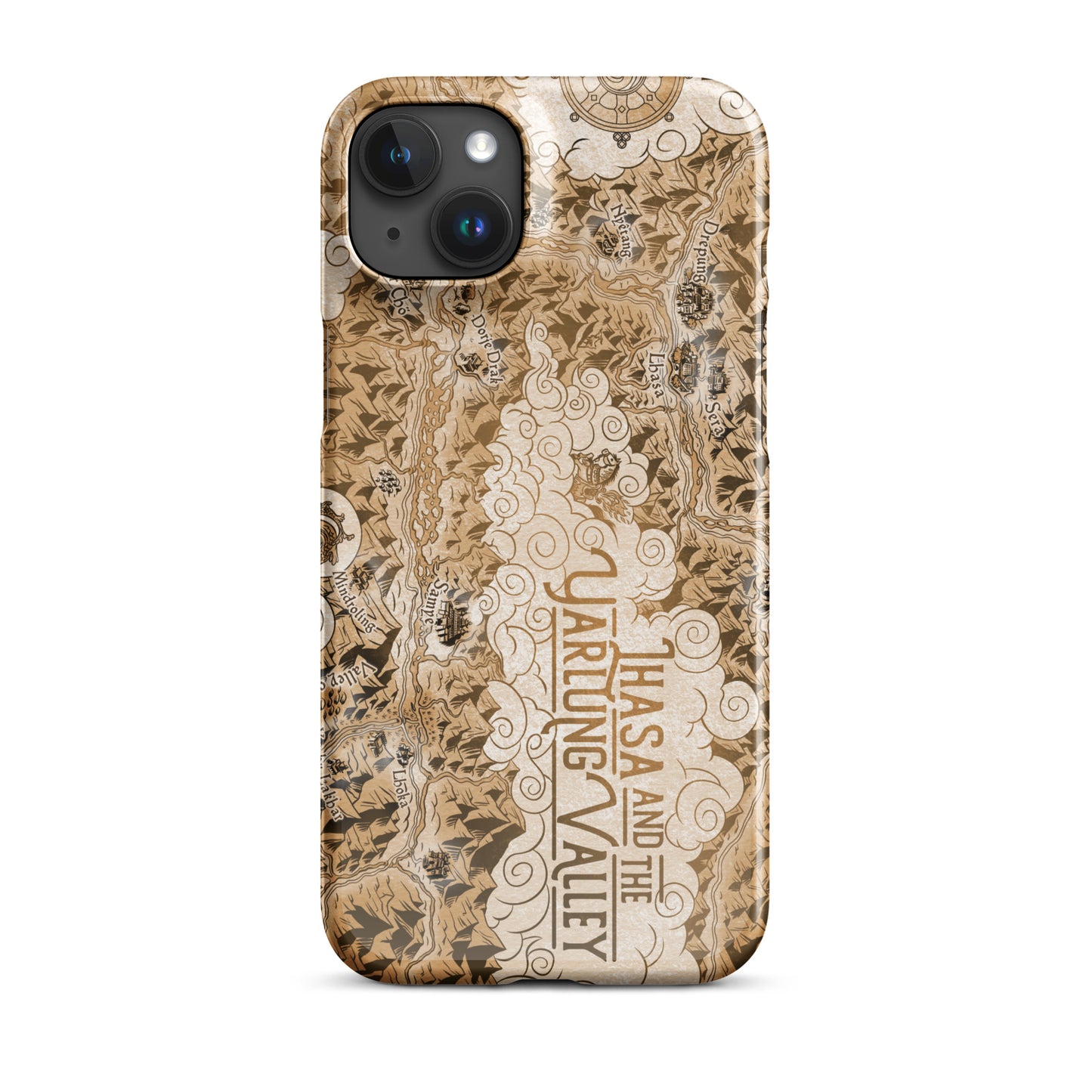 Lhasa and the Yarlung Valley illustrated snap case for iPhone®