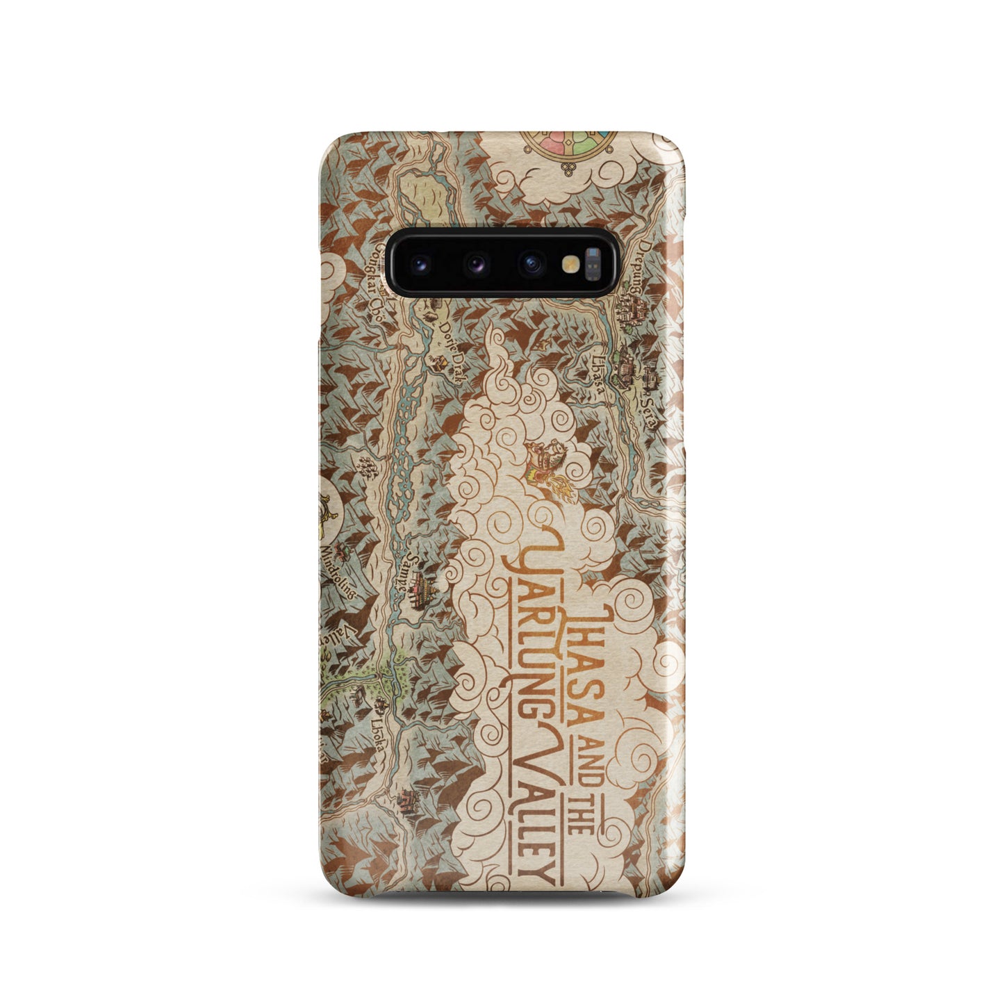 Lhasa and the Yarlung Valley illustrated snap case for Samsung® (color)
