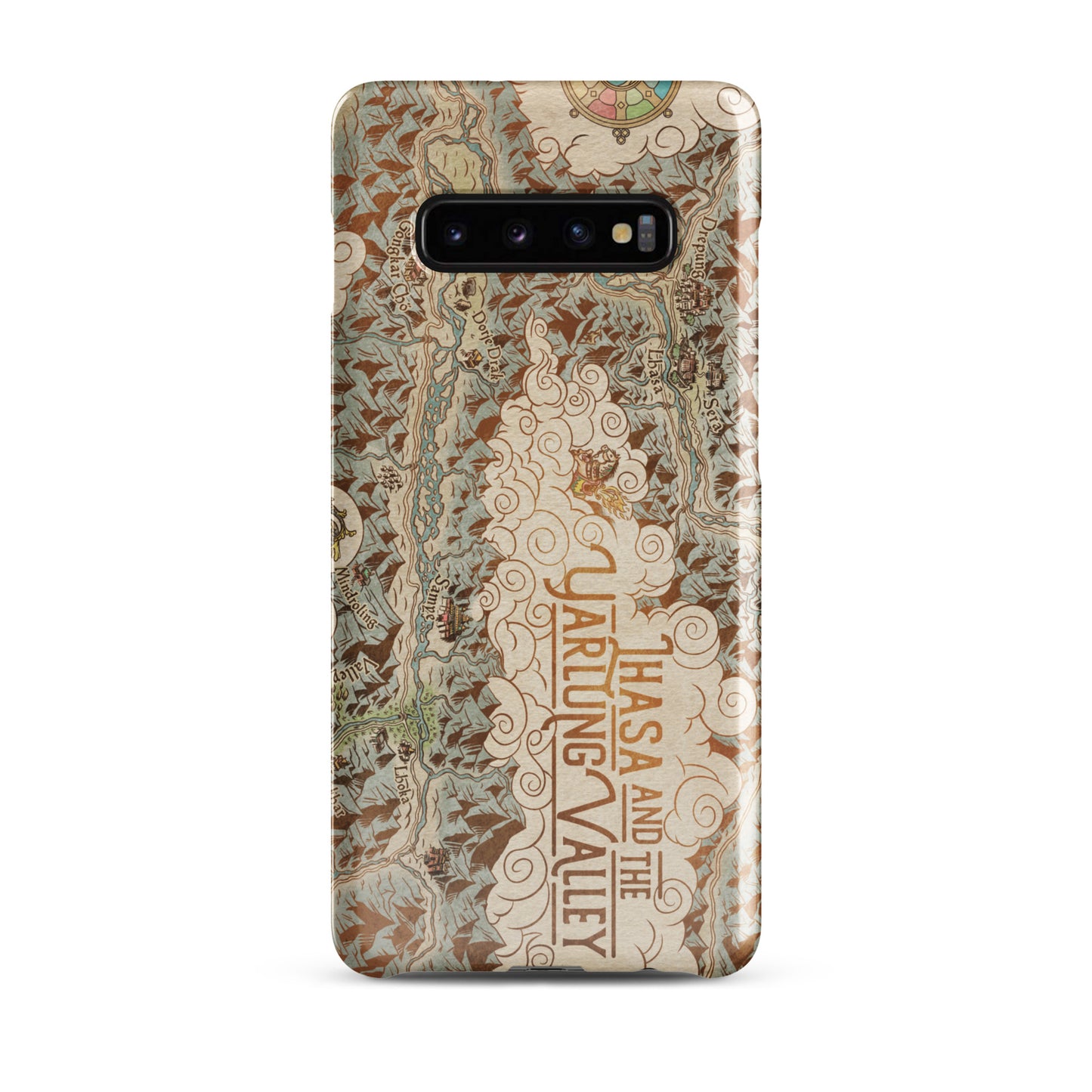 Lhasa and the Yarlung Valley illustrated snap case for Samsung® (color)