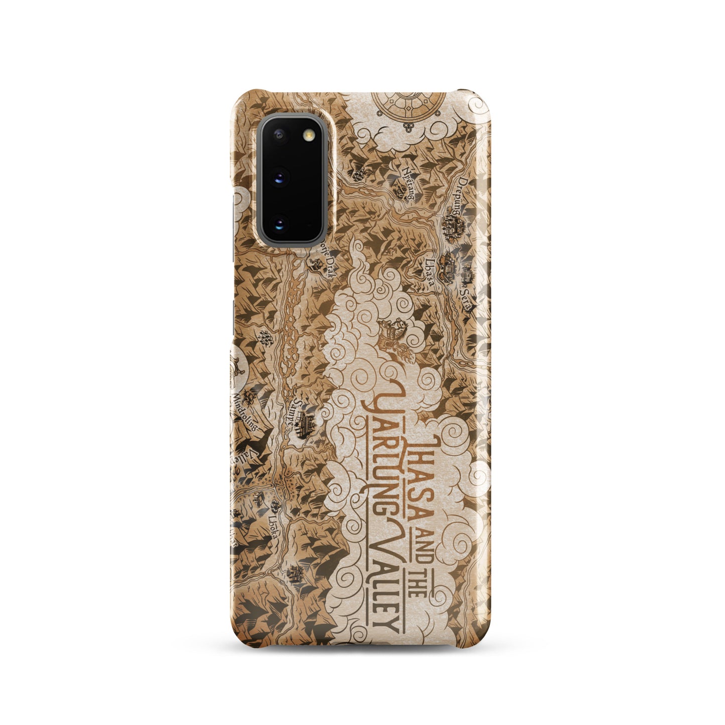 Lhasa and the Yarlung Valley illustrated snap case for Samsung®