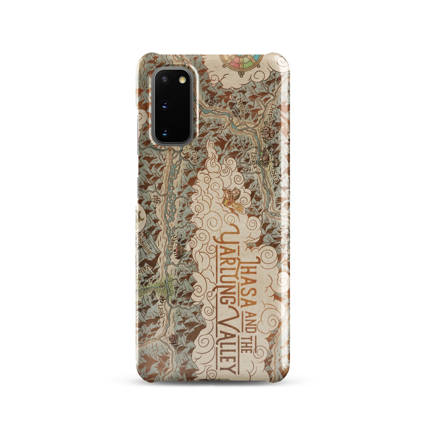 Lhasa and the Yarlung Valley illustrated snap case for Samsung® (color)