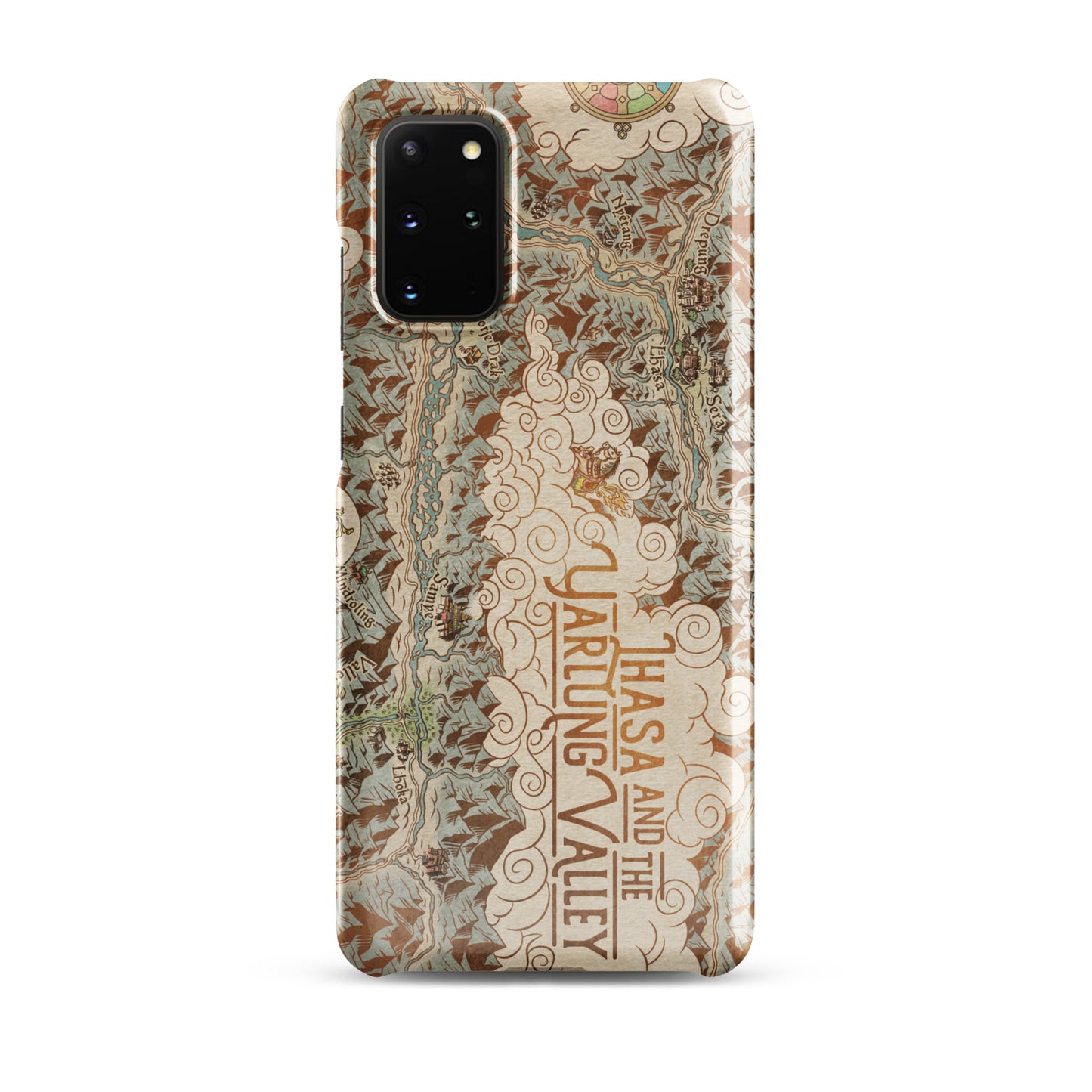 Lhasa and the Yarlung Valley illustrated snap case for Samsung® (color)
