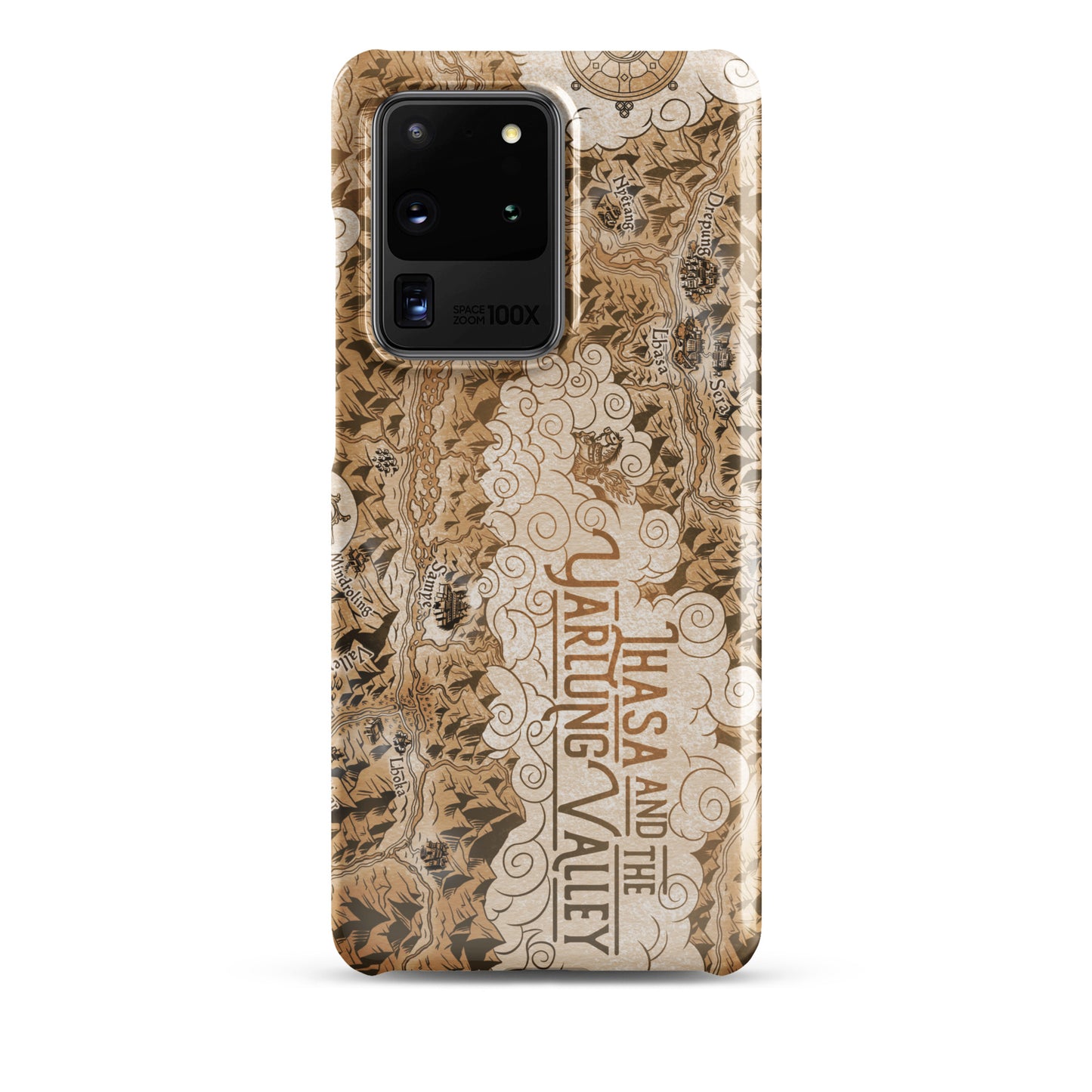Lhasa and the Yarlung Valley illustrated snap case for Samsung®