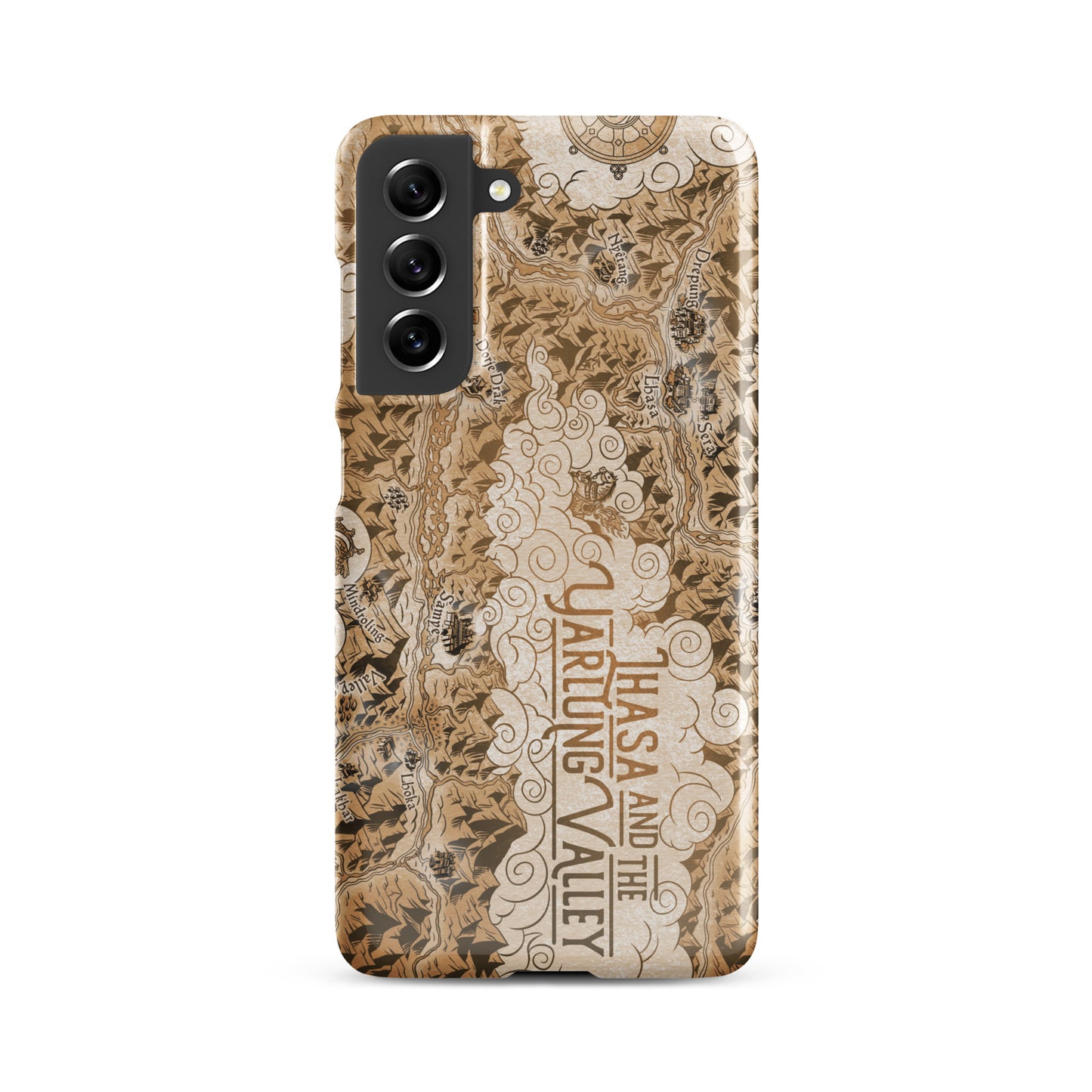 Lhasa and the Yarlung Valley illustrated snap case for Samsung®