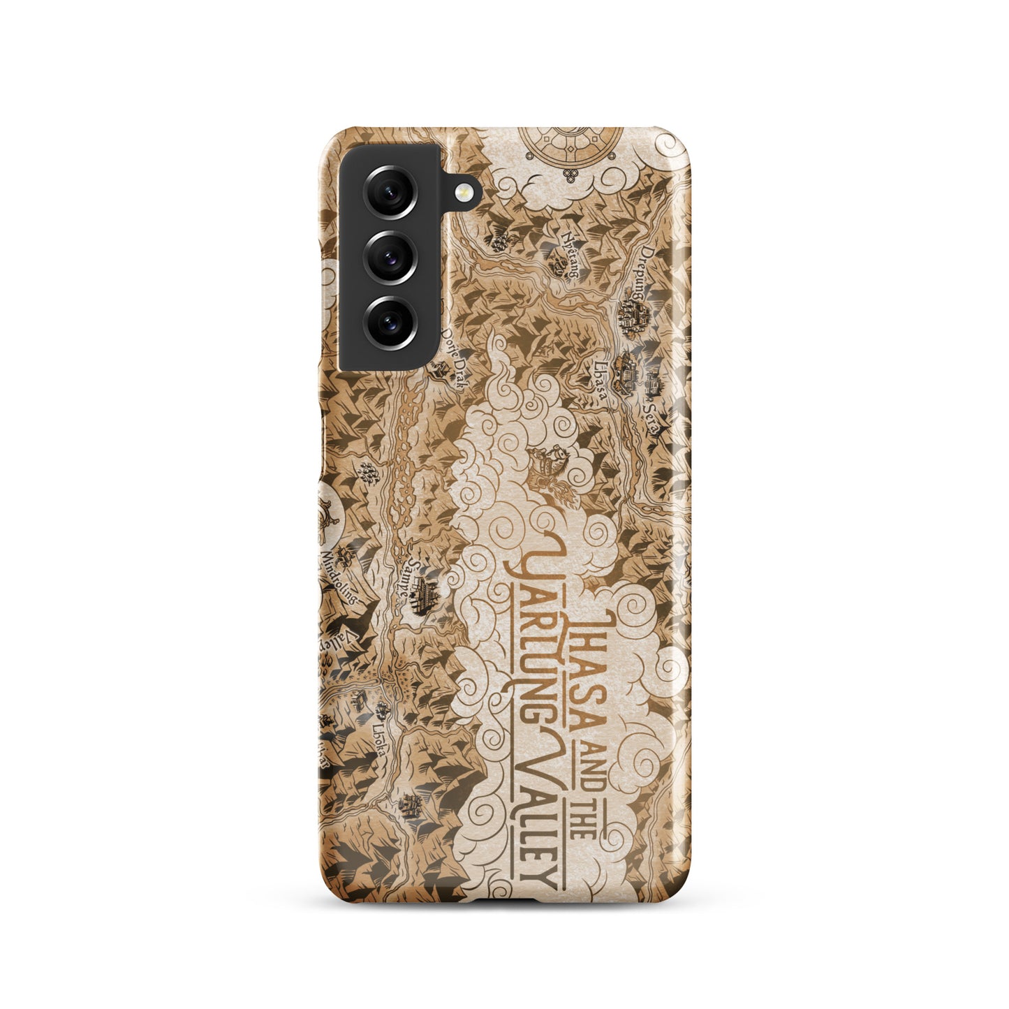 Lhasa and the Yarlung Valley illustrated snap case for Samsung®
