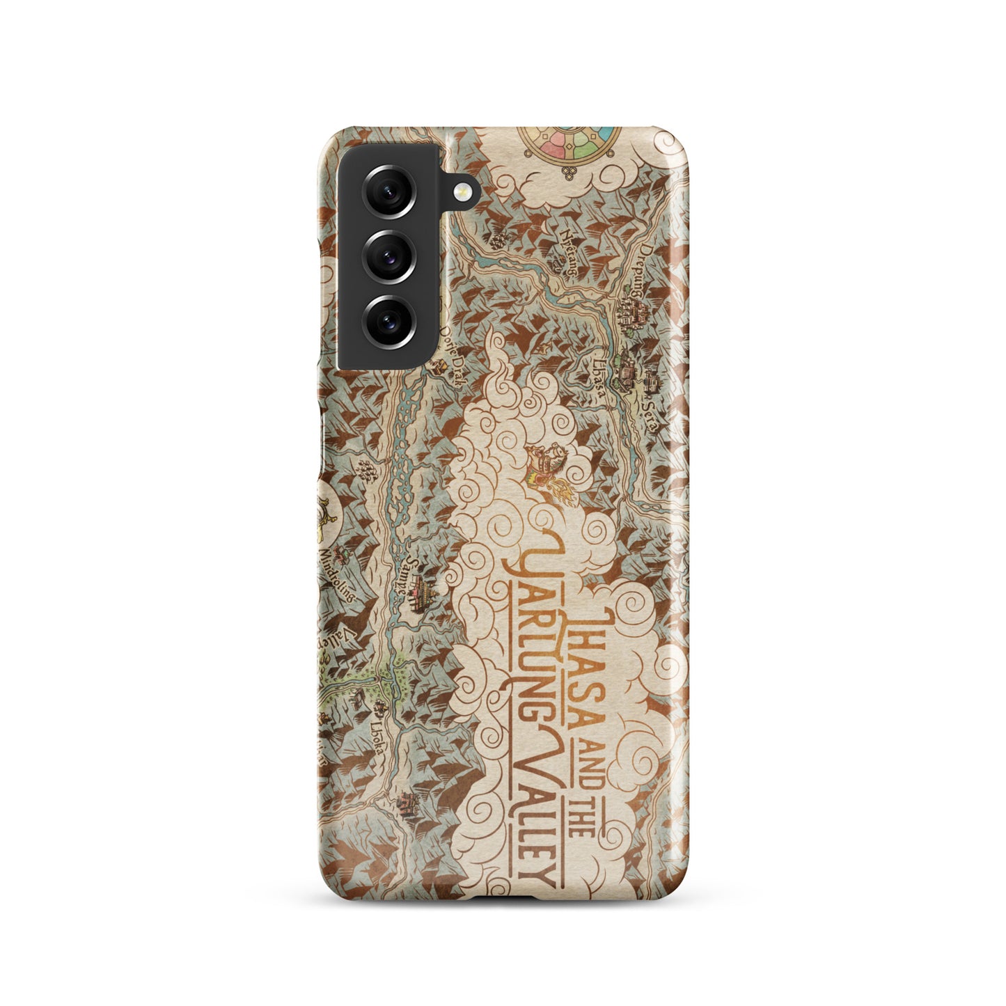 Lhasa and the Yarlung Valley illustrated snap case for Samsung® (color)