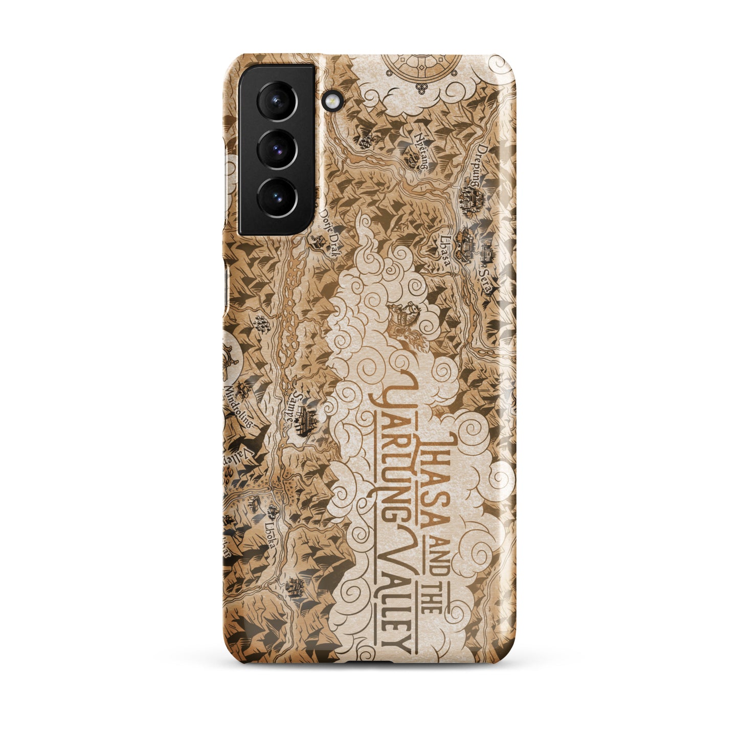 Lhasa and the Yarlung Valley illustrated snap case for Samsung®