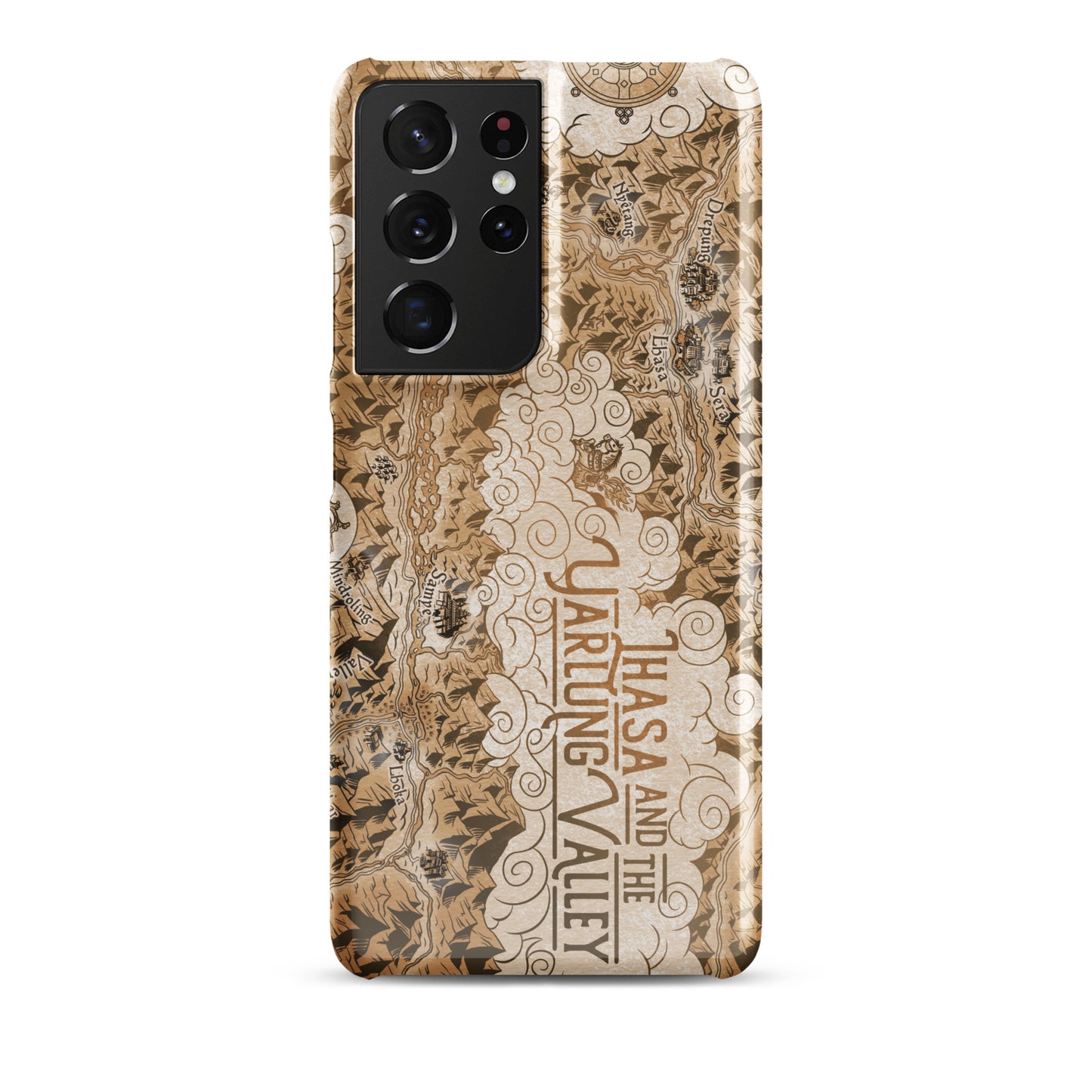 Lhasa and the Yarlung Valley illustrated snap case for Samsung®