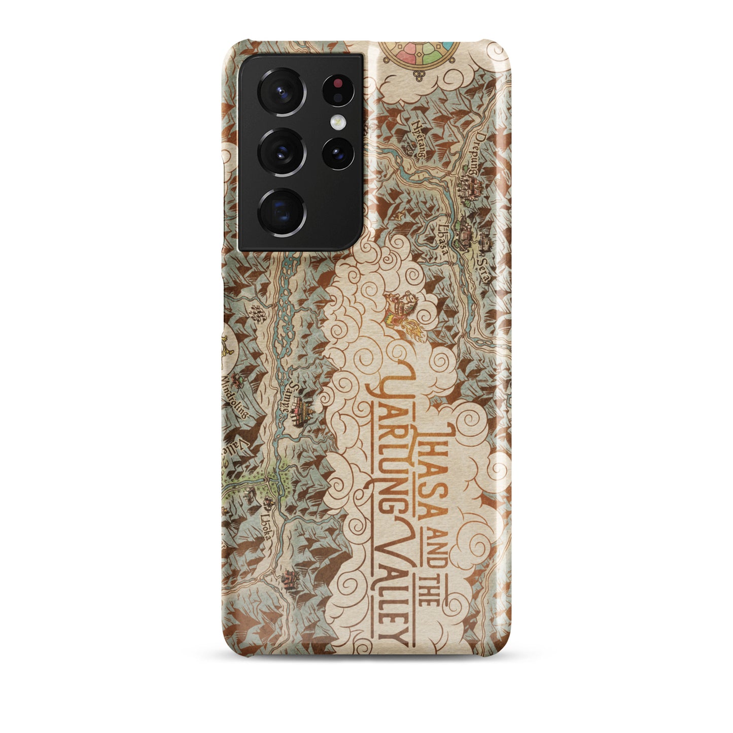 Lhasa and the Yarlung Valley illustrated snap case for Samsung® (color)