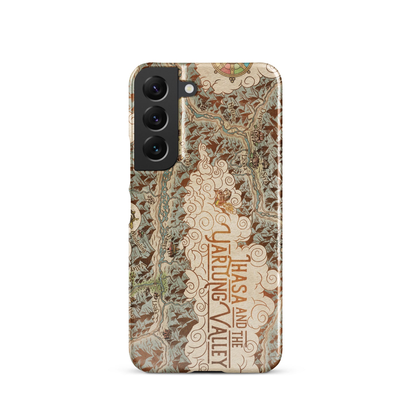 Lhasa and the Yarlung Valley illustrated snap case for Samsung® (color)