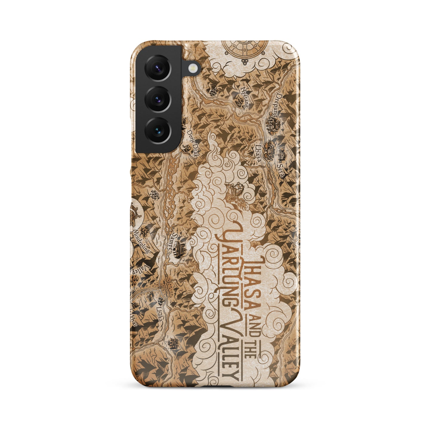 Lhasa and the Yarlung Valley illustrated snap case for Samsung®