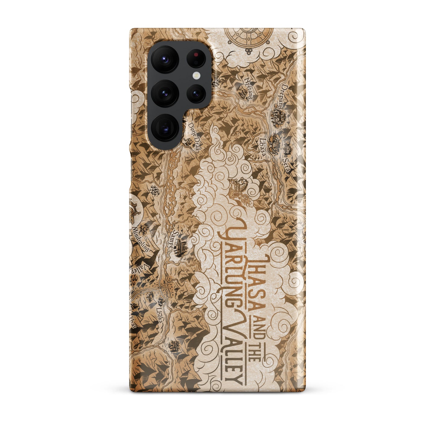 Lhasa and the Yarlung Valley illustrated snap case for Samsung®