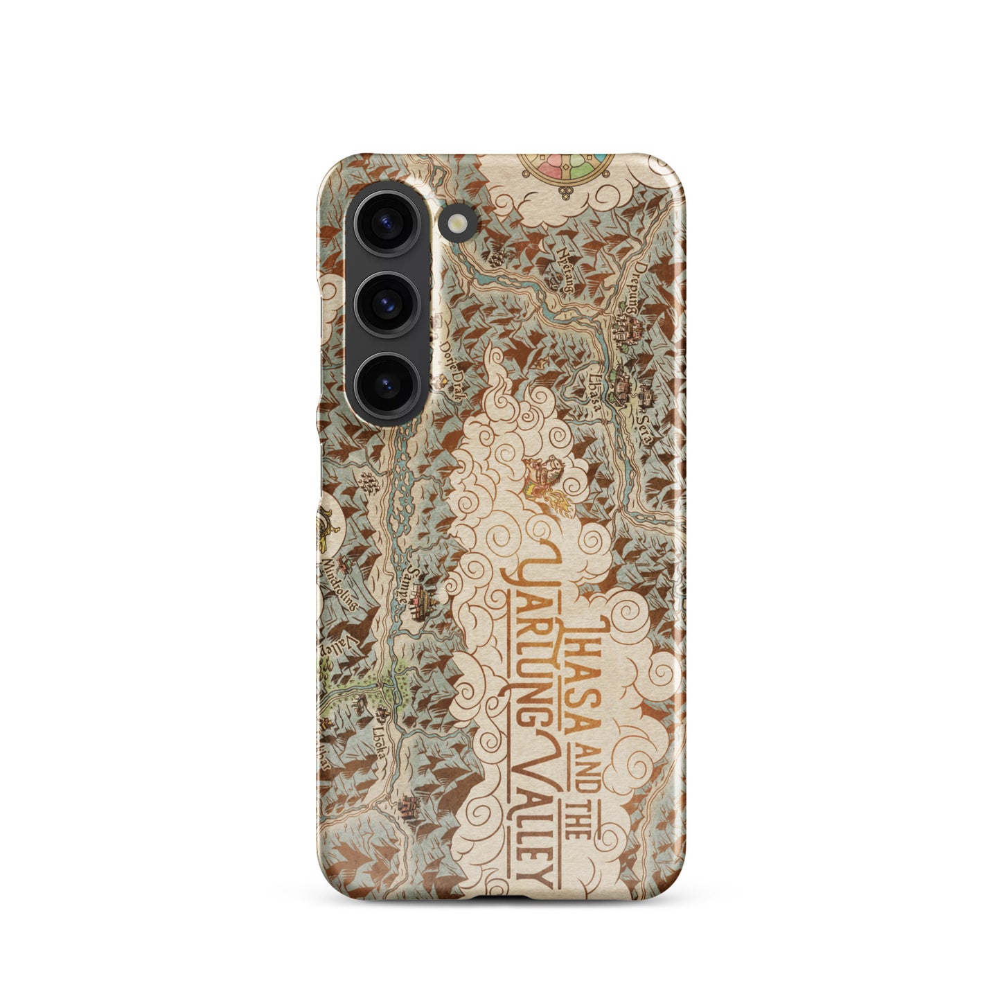 Lhasa and the Yarlung Valley illustrated snap case for Samsung® (color)