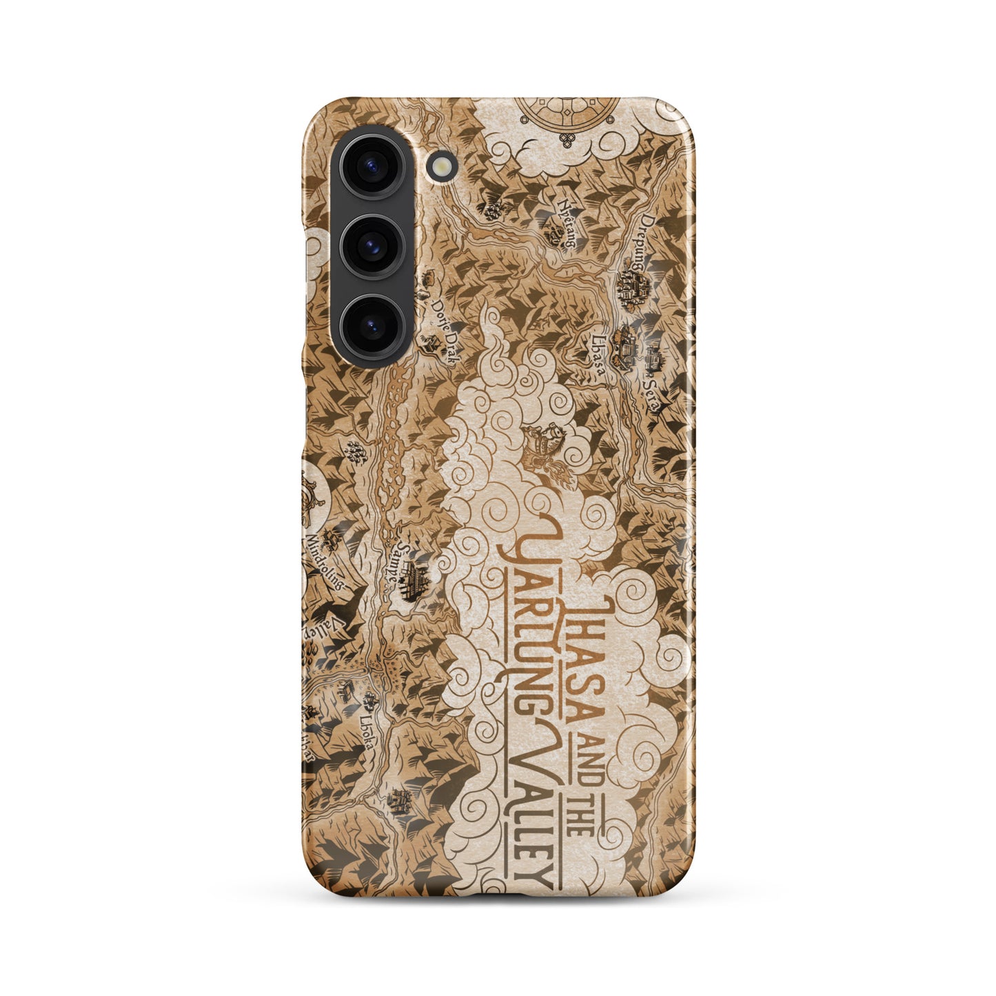 Lhasa and the Yarlung Valley illustrated snap case for Samsung®