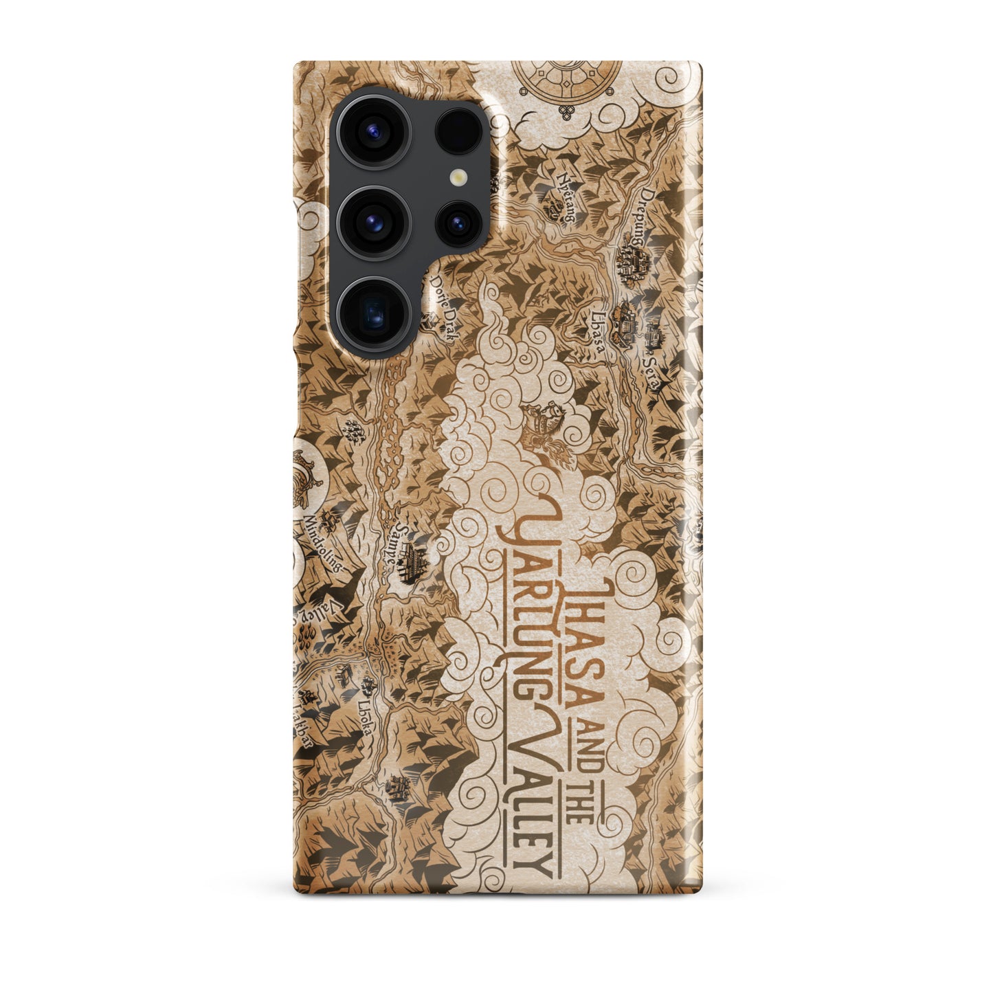 Lhasa and the Yarlung Valley illustrated snap case for Samsung®