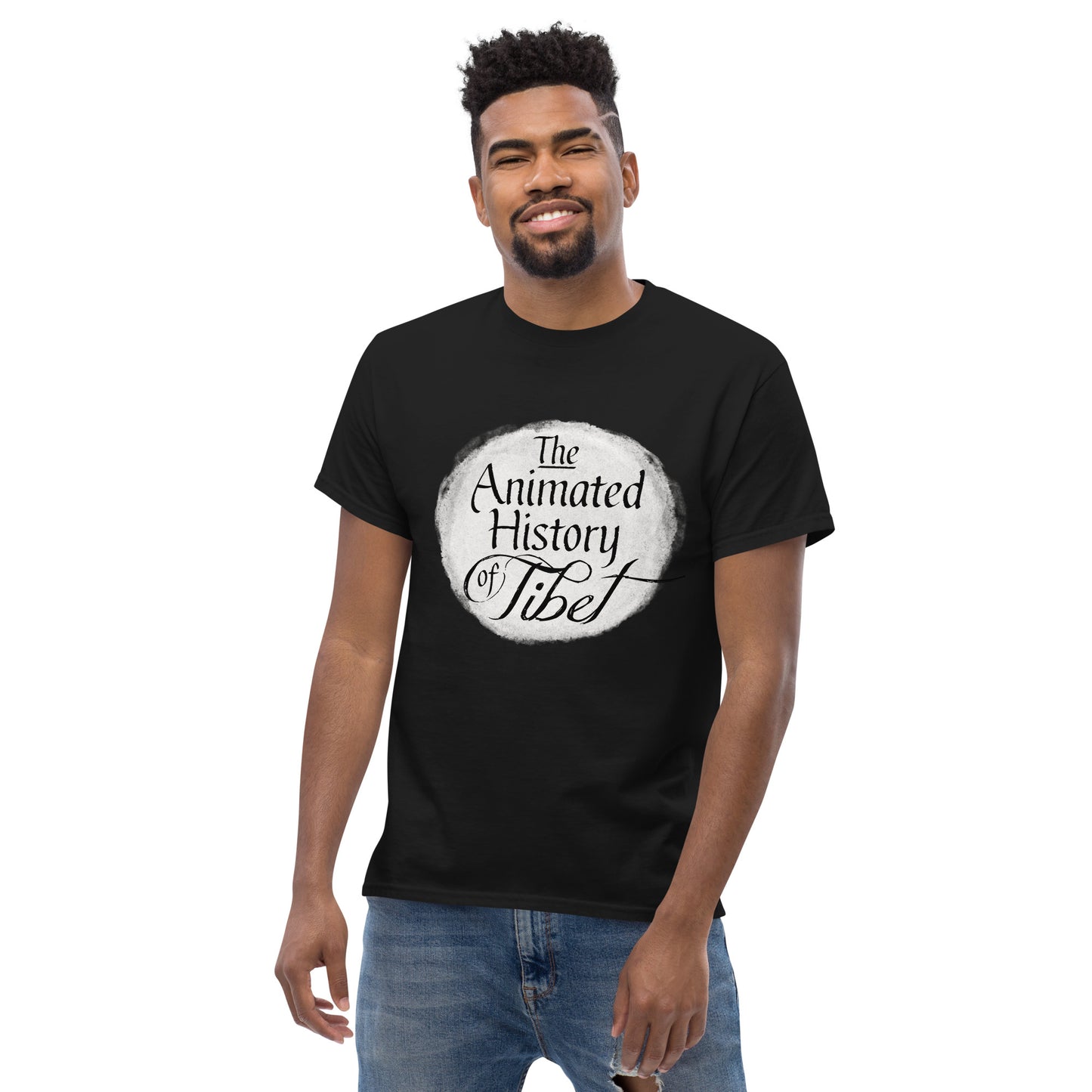 Animated History of Tibet men's classic tee