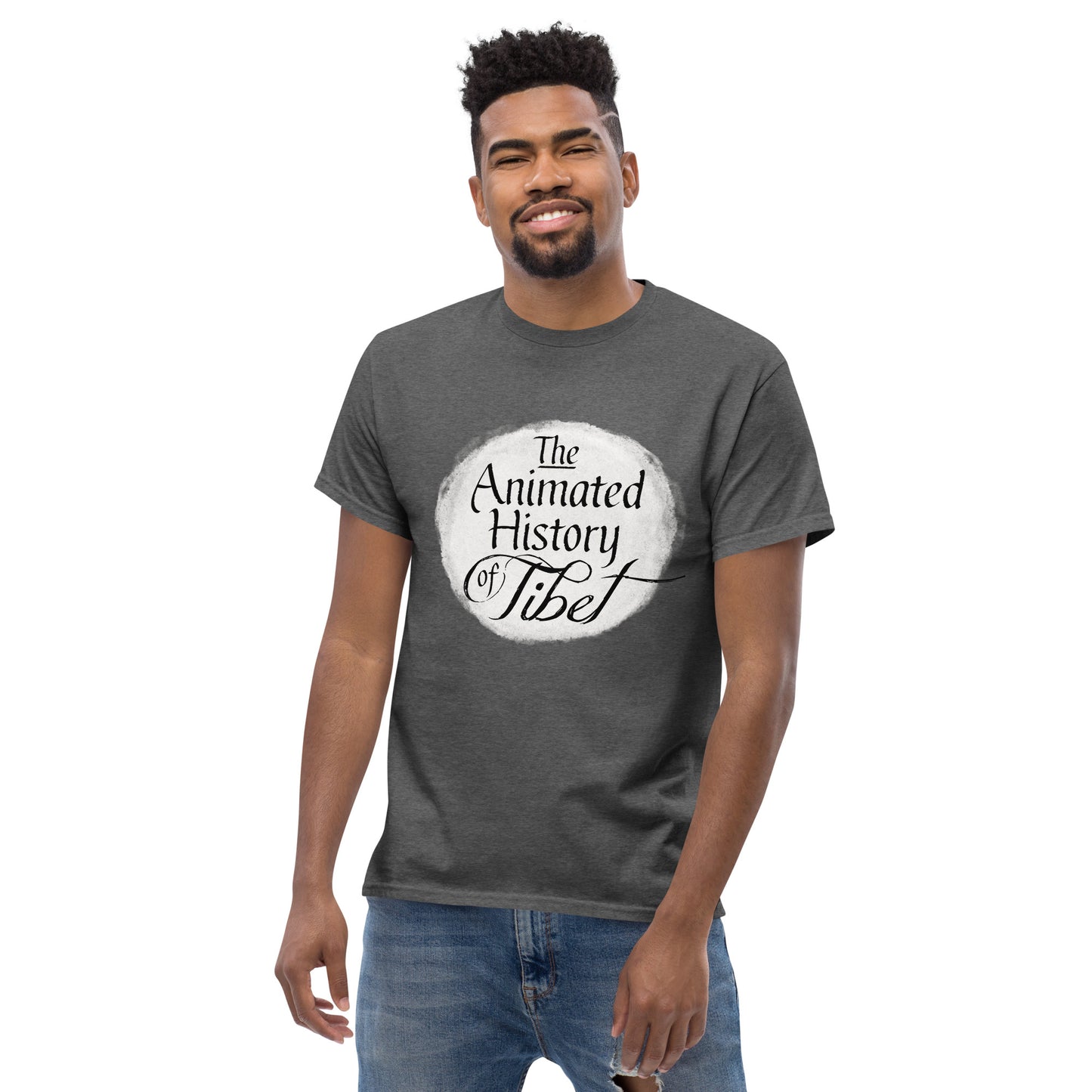 Animated History of Tibet men's classic tee